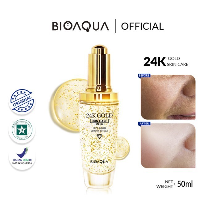 BIOAQUA 24k Gold Skin Care Face Serum - 24k Serum Bioaqua