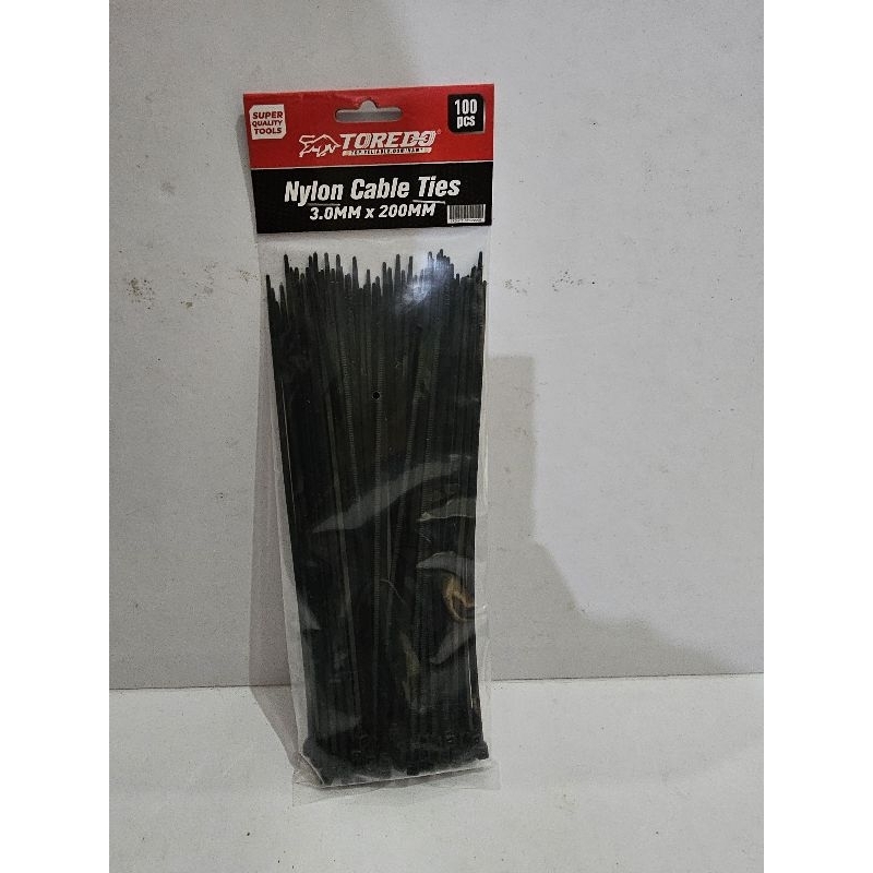 

Toredo Kabel Ties nylon cable ties isi 100pcs