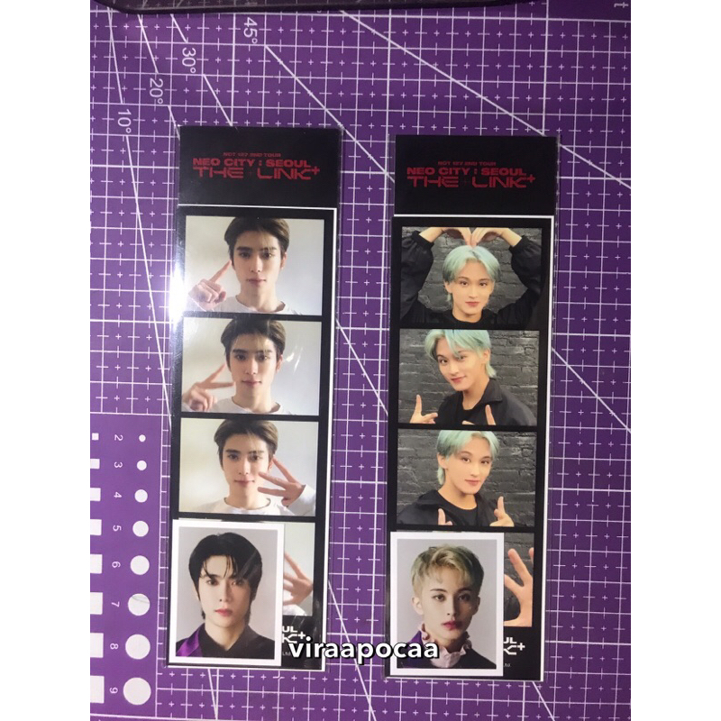 PHOTOSTRIP ID PHOTO JAEHYUN MARK THE LINK+ NCT 127