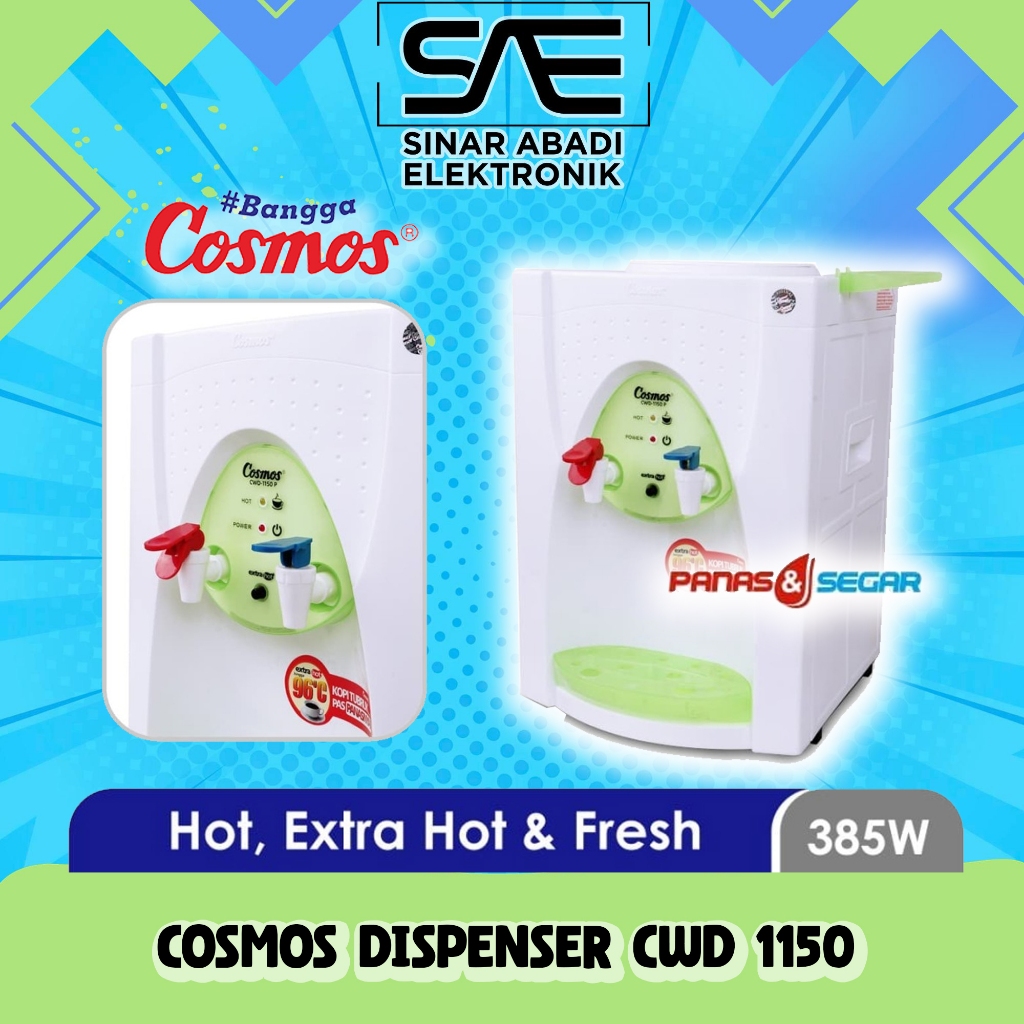 [COD] COSMOS DISPENSER CWD 1150 / CWD-1150 / CWD1150 (NORMAL AND HOT) 100% ORI