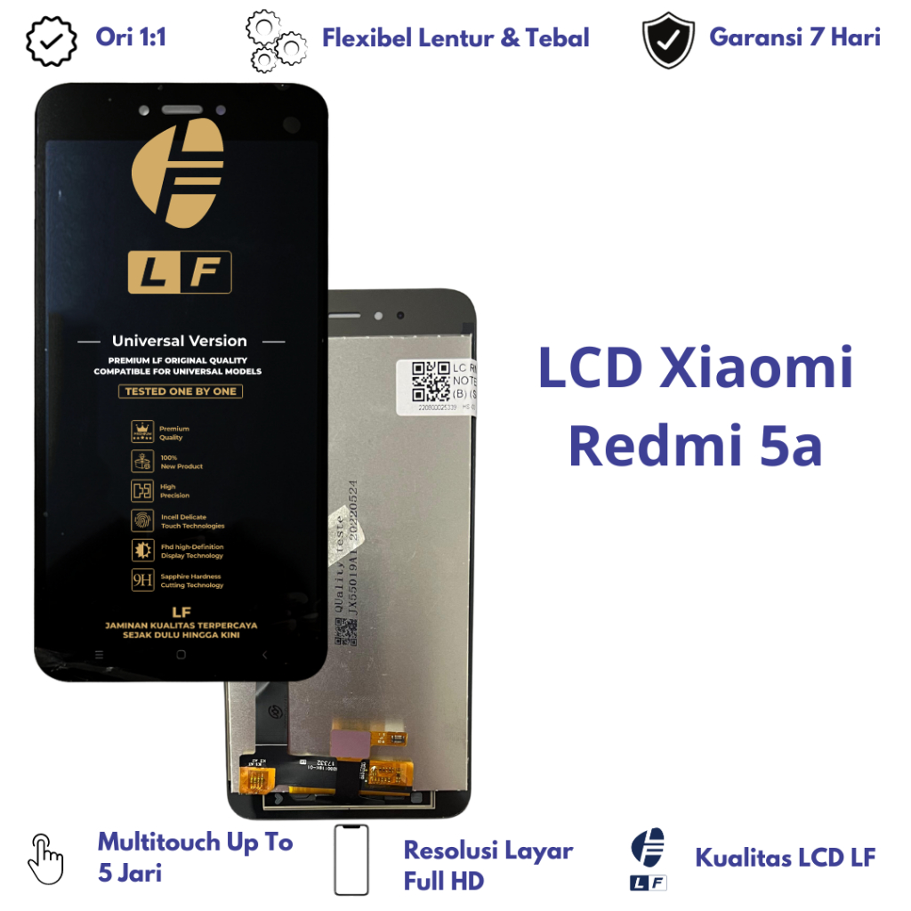LCD XIAOMI REDMI 5A FULLSET TOUCHSCREEN