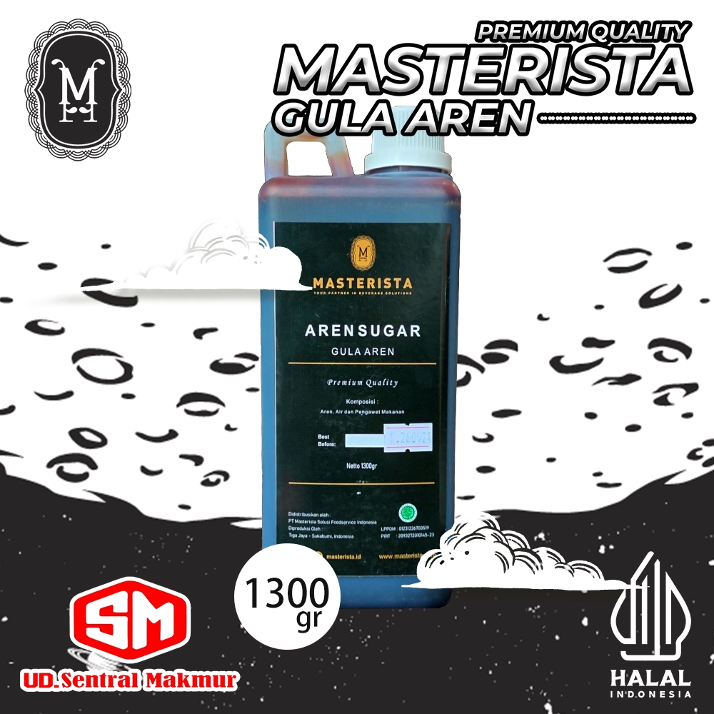 

MASTERISTA" GULA AREN/AREN SUGAR PREMIUM QUALITY - 1300 GR