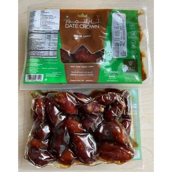 

7MNBK Kurma Basah Kurma Vakum Kurma Khalas termo Date Crown Kurma Madu Kurma lenbut 250gr 7nfw8