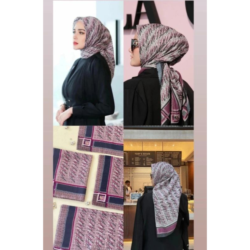 Monogram CEO Scarf Vanilla / VanillaHijab