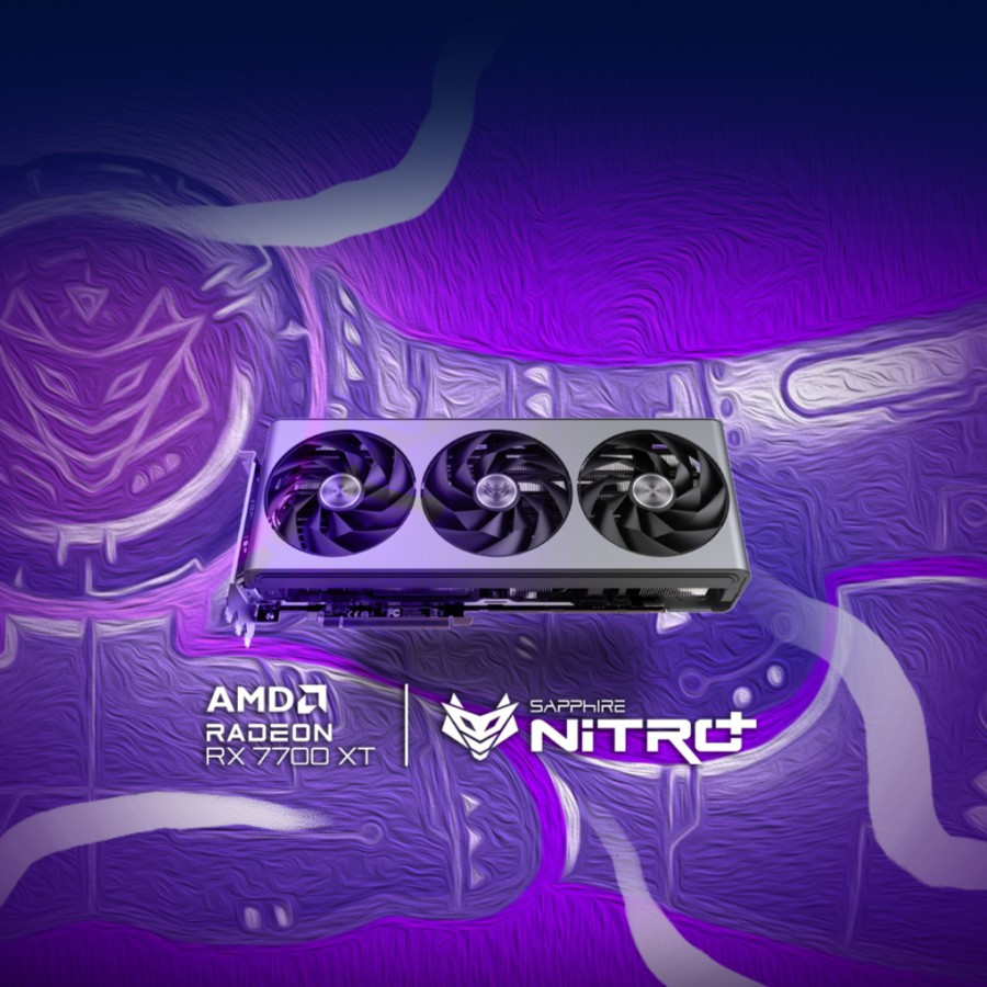 SAPPHIRE NITRO+ AMD RADEON RX 7700 XT 12GB GDDR6 11335-02-20G