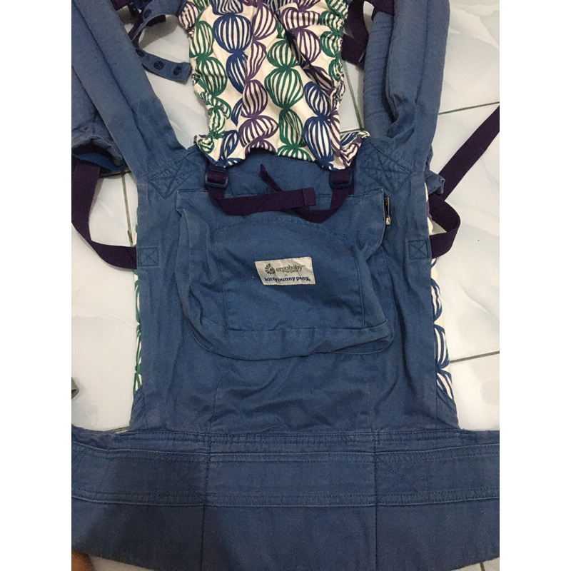 Ergobaby Organic edisi kitty bunny pony