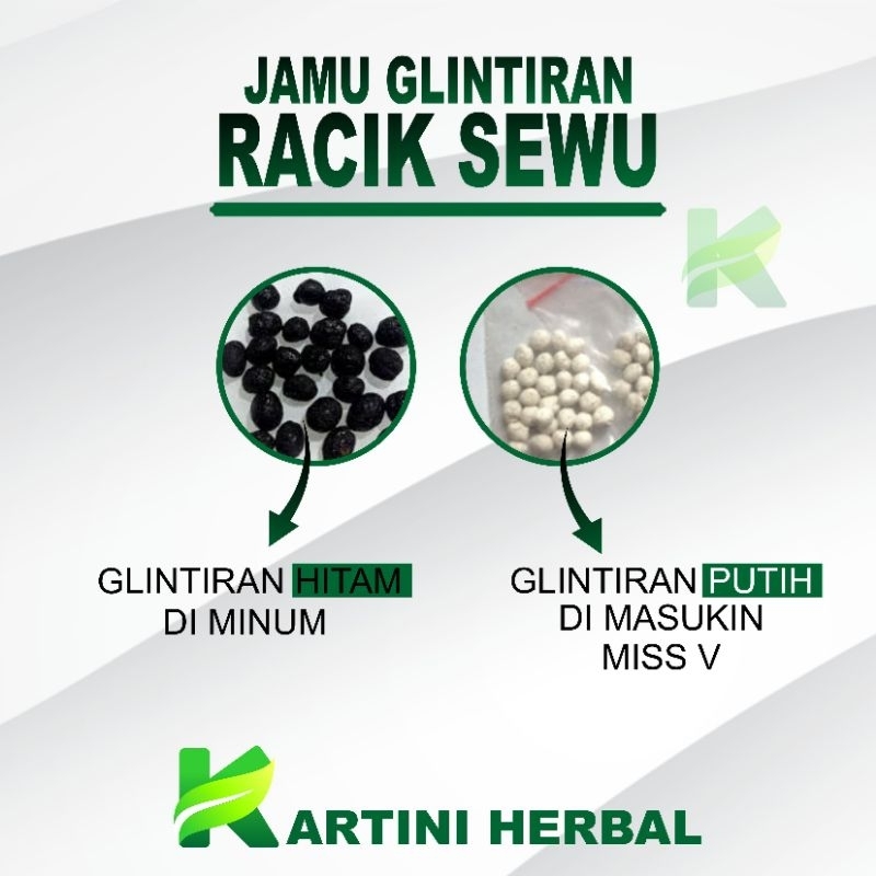 Jamu Glintiran Miss V Rapet / Racil Sewu Herbal