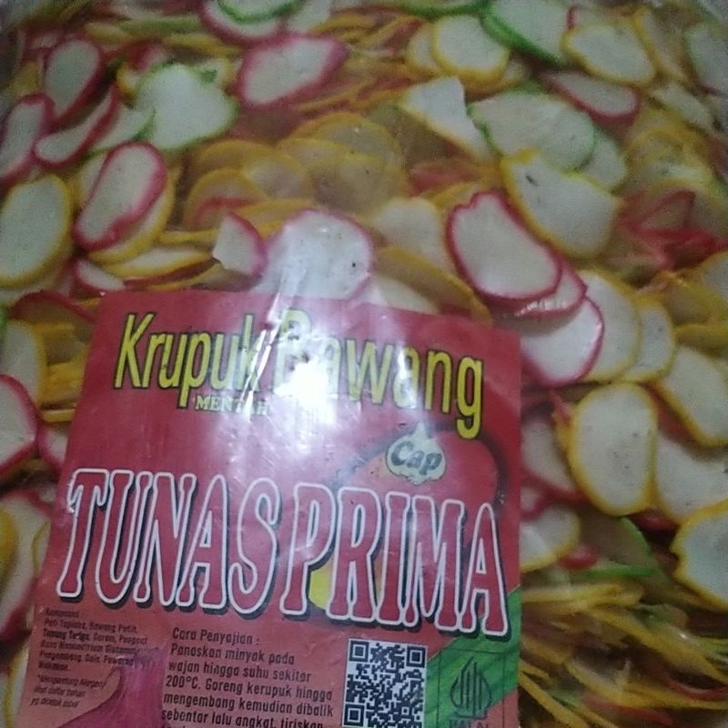 

Kerupuk Bawang mentah 5 kilo (1ball).