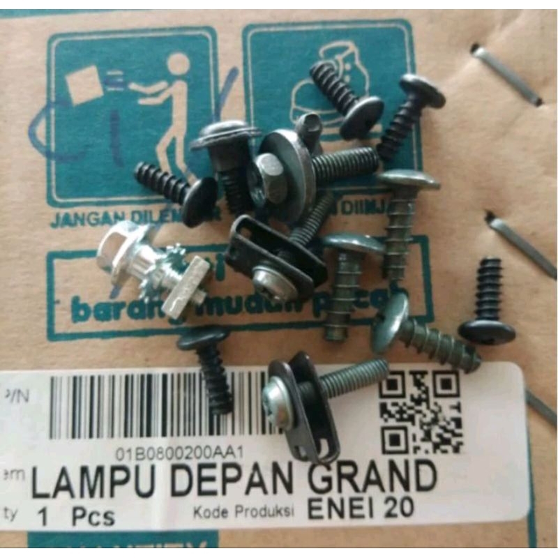 Baut set batok depan belakang astrea grand