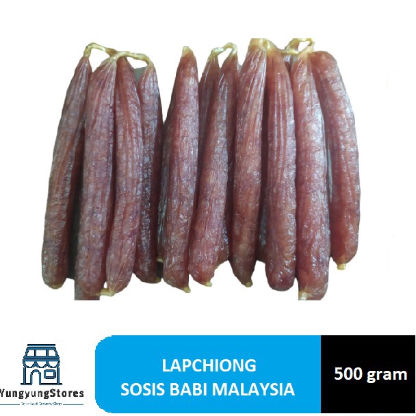 

modelTipe GRC502 Lapchong Malaysia / Sosis Babi 500 Gram