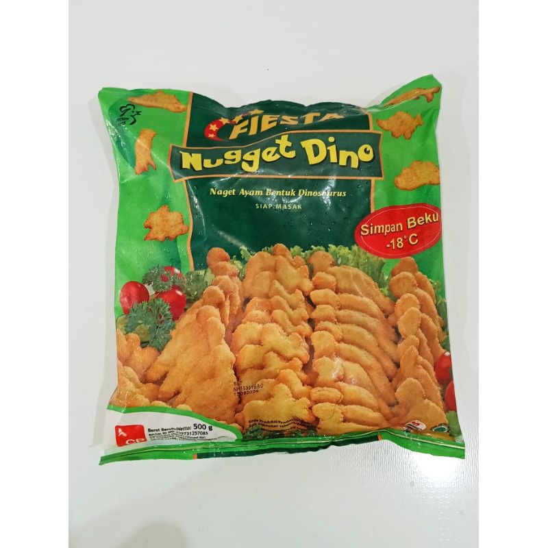 

FIESTA NAGET BENTUK DINO 500gr