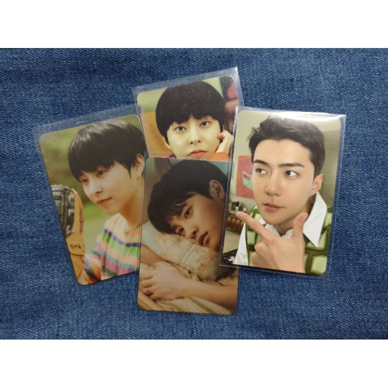 (Bulk/All) PC D.O Sehun Xiumin Trading Card Exist