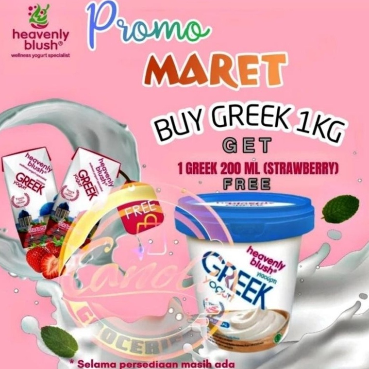 

EN81 Greek Yogurt 1 liter Plain Diskon Promo