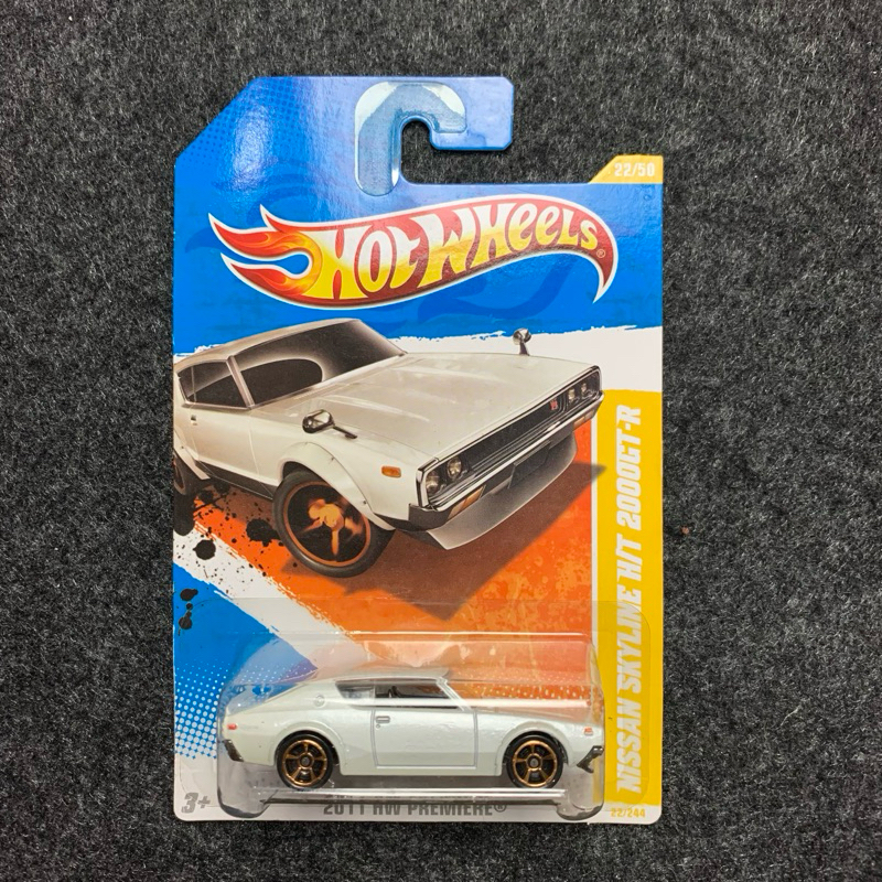 Hotwheels Nissan skyline h/t 2000 gtr 2011