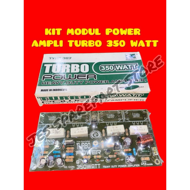 KIT MODUL POWER  AMPLI TURBO 350 WATT