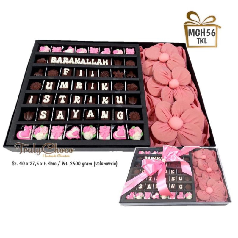 

Kado ulang tahun cantik coklat trulychoco pashmina MGH56