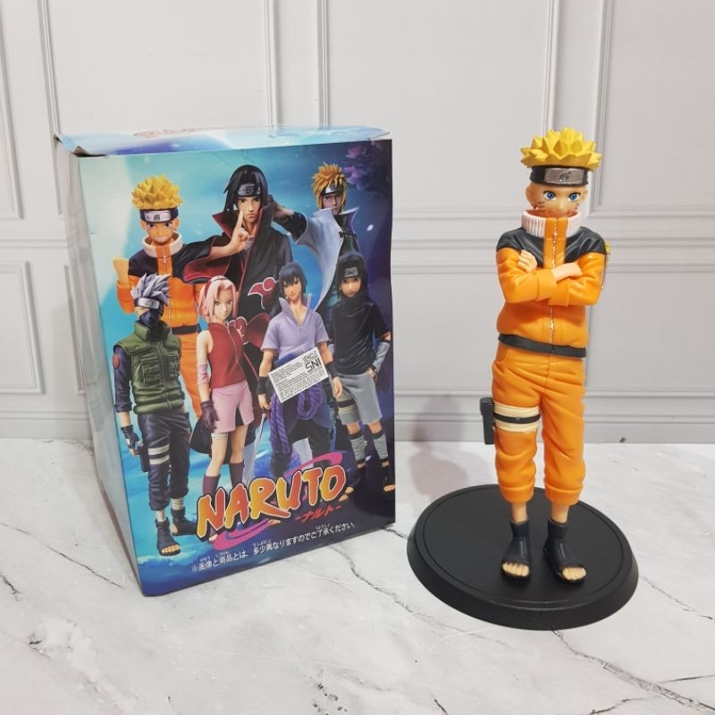 Action Figure Naruto Uzumaki - Miniatur Replika Diecast Naruto
