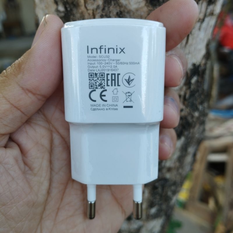 Batok Charger Infinix Original Copotan Hp 10watt