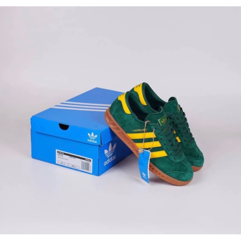 adidas hamburg green yellow