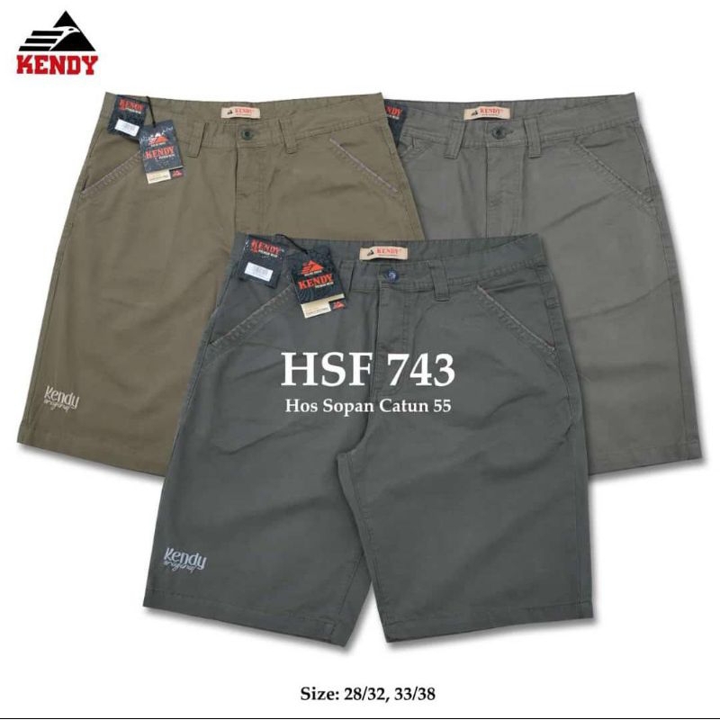 celana kendy pendek pria | celana pendek kendy pinggang kancing premium