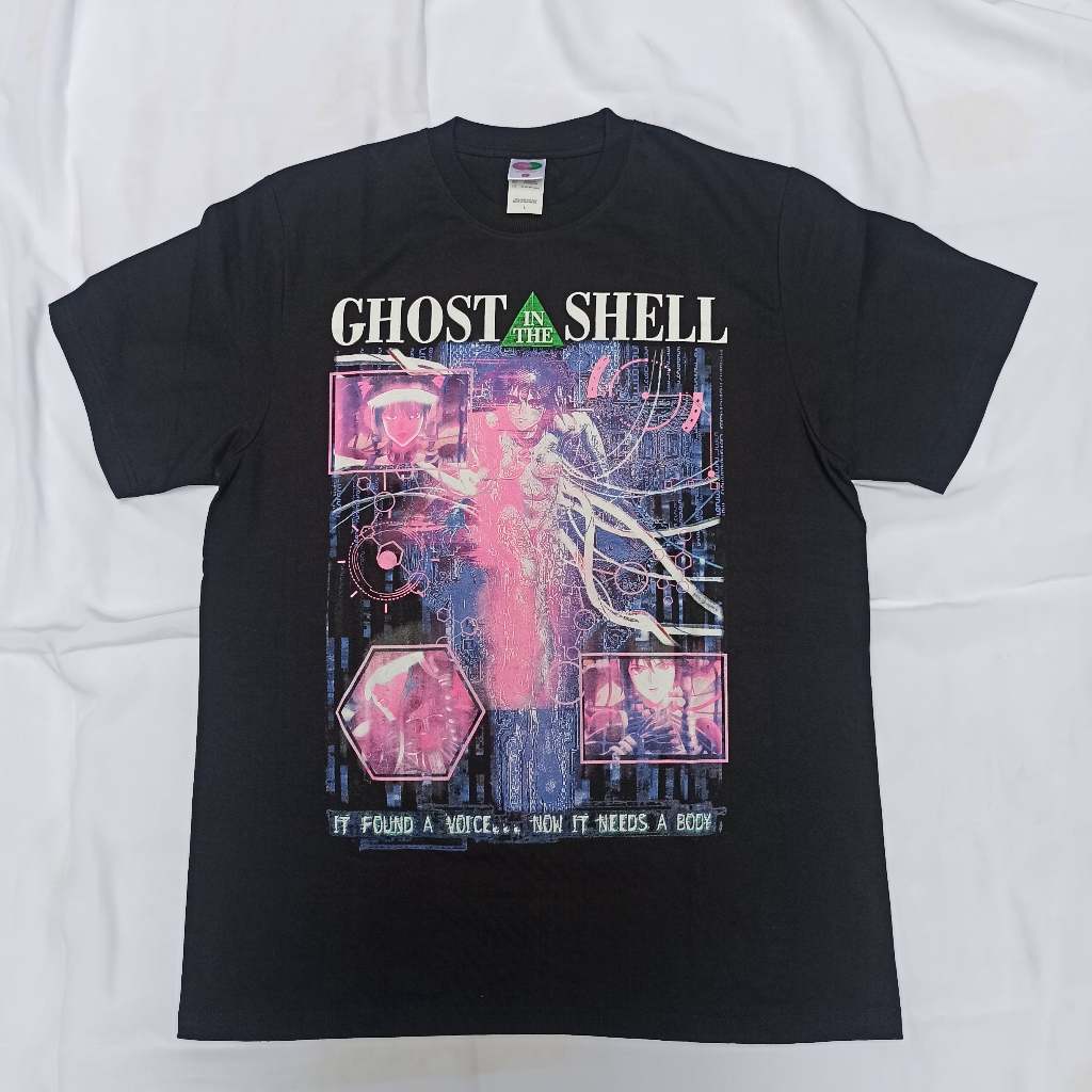 Kaos Anime Bootleg Ghost in The Shell by saladbowlarchive
