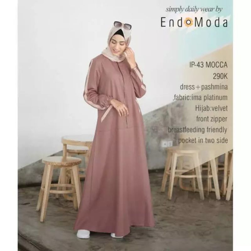 DISKON GAMIS ENDOMODA Ip-43 MOCCA