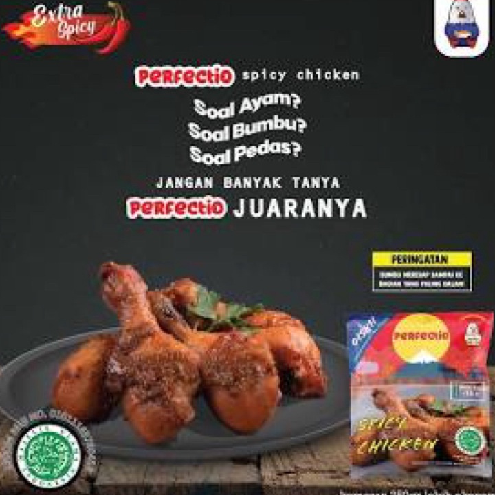 

NLXC5375 Terlaku... perfectio spicy chicken 250 gr