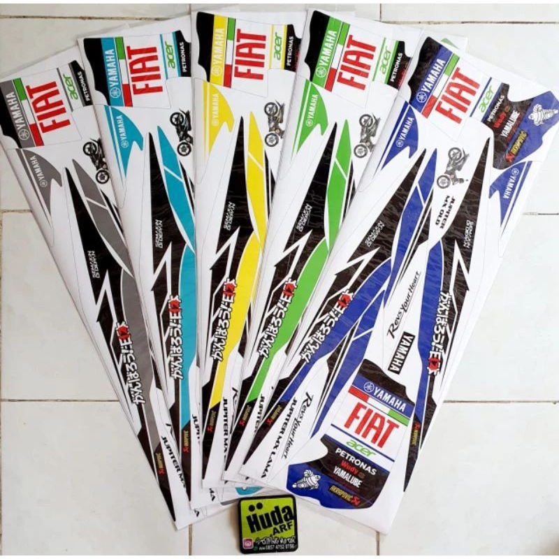 stripping lis sticker variasi Yamaha Jupiter mx old/lama stripping variasi mx lama YAMAHA FIAT