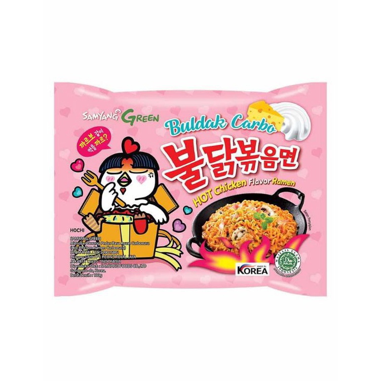 

JNCL9708 HOT Mie Ramen Samyang Carbonara