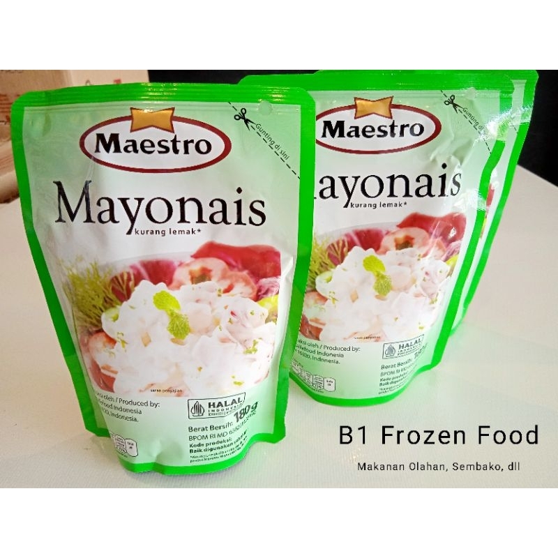 

Maestro Mayonais I Maestro Mayonais Original 180g