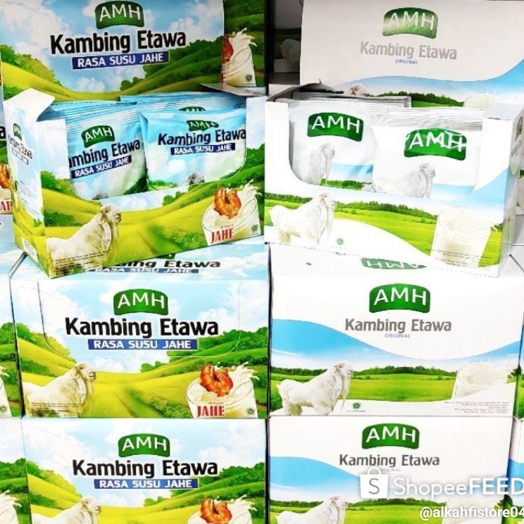 

GGLS7593 DiSkon !! Susu Kambing Etawa AMH Harga/Box Isi 10 Sachet / AMH Kambing Etawa / Etawa AMH Full Cream