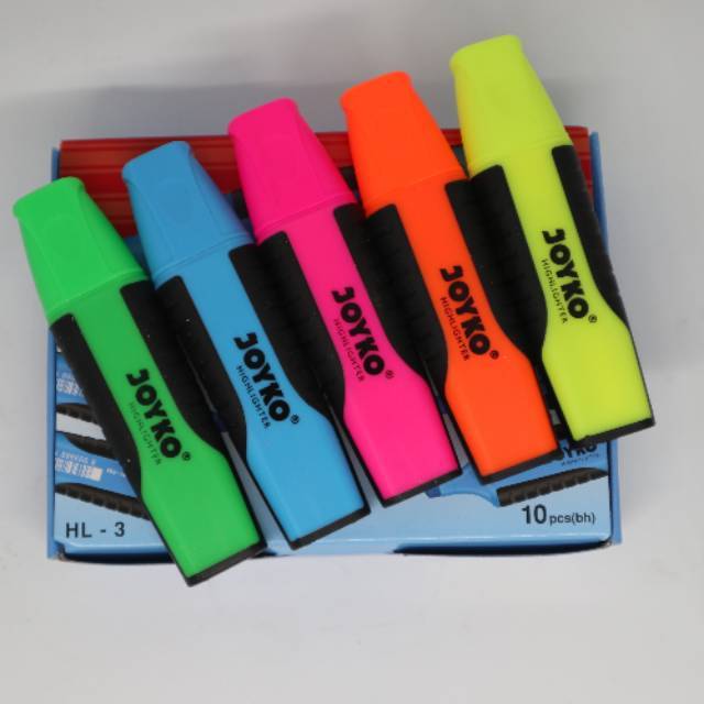 

Stabilo / Highlighter Warna JOYKO Penanda Berwarna ( Per Pcs )