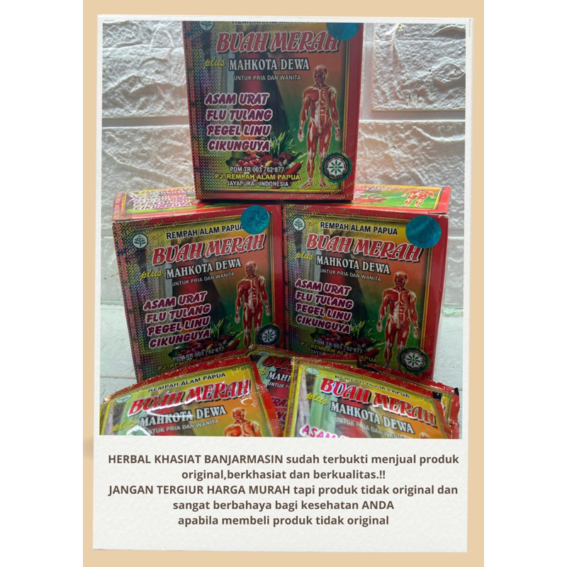 buah merah mahkota dewa jamu original