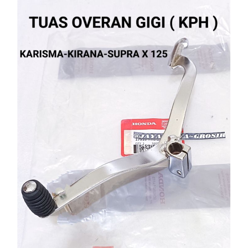 TUAS OVERAN GIGI HONDA ( KPH ) PEDAL OPERAN PERSENELING GIGI KARISMA KIRANA SUPRA X 125 LAMA INJEKSI