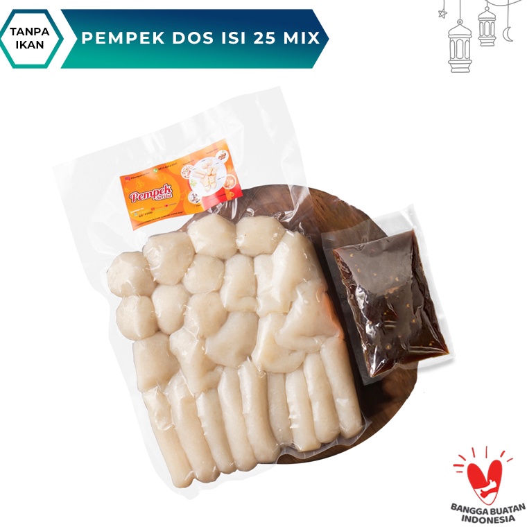 

GJPN2643 XG34448 Pempek Palembang Pempek Dos isi 25 mix