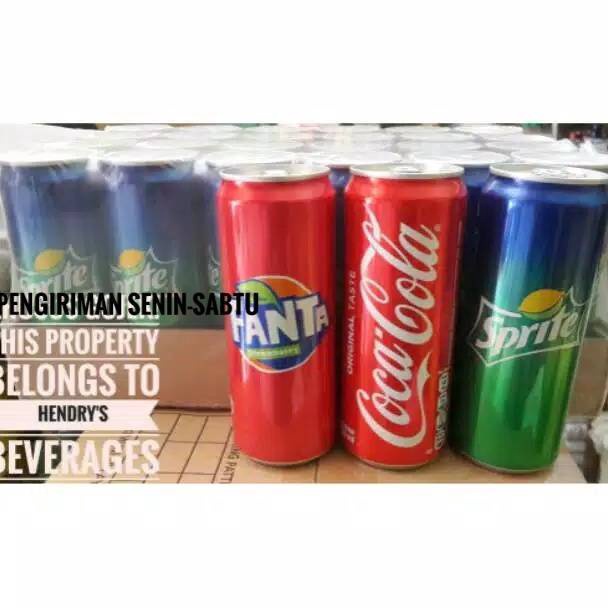 

COD Cola cola kaleng / fanta kaleng / sprite kaleng →Readystock