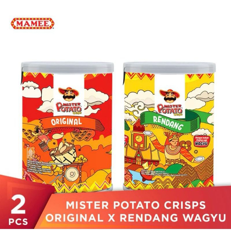 

Mister Potato Crispy Original - Rendang Wagyu 35g