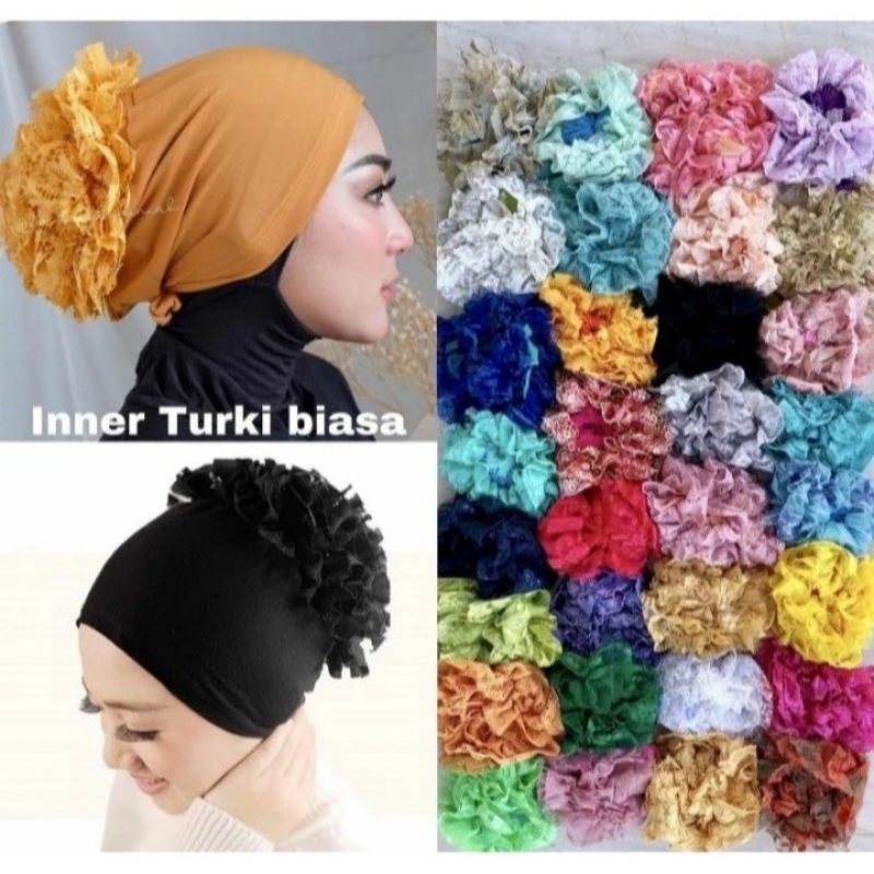 Ciput Cepol Turki Polos Tanpa Tali