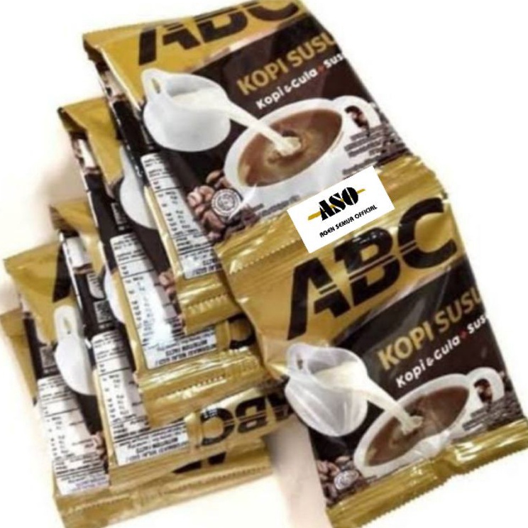 

Kopi ABC kopi susu sachet 31gram RENCENG ( ISI 10)
