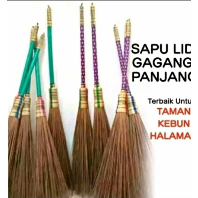 Sapu Lidi Taman Tangkai Gagang