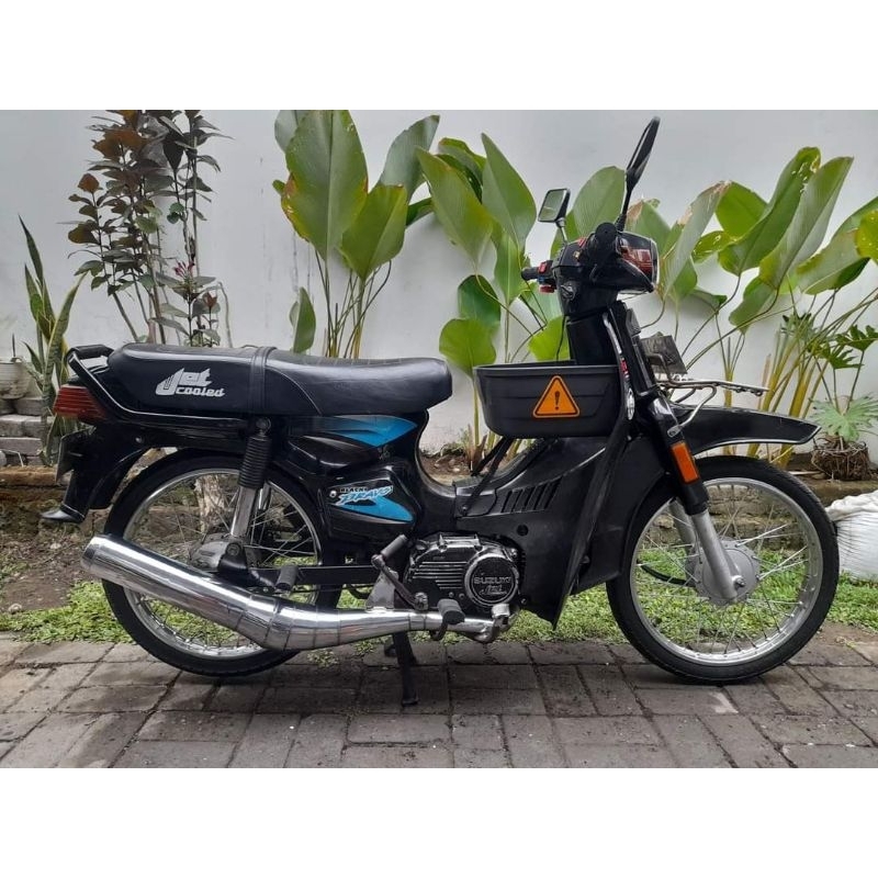 Knalpot Bambu Thailand Suzuki Rc100 Bravo Croom