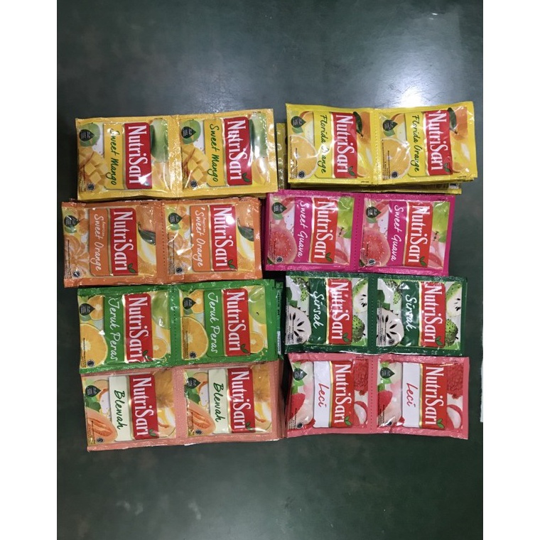 

[♥X16➤] NUTRISARI 1 Renteng 10 pcs Nutri Sari Discount