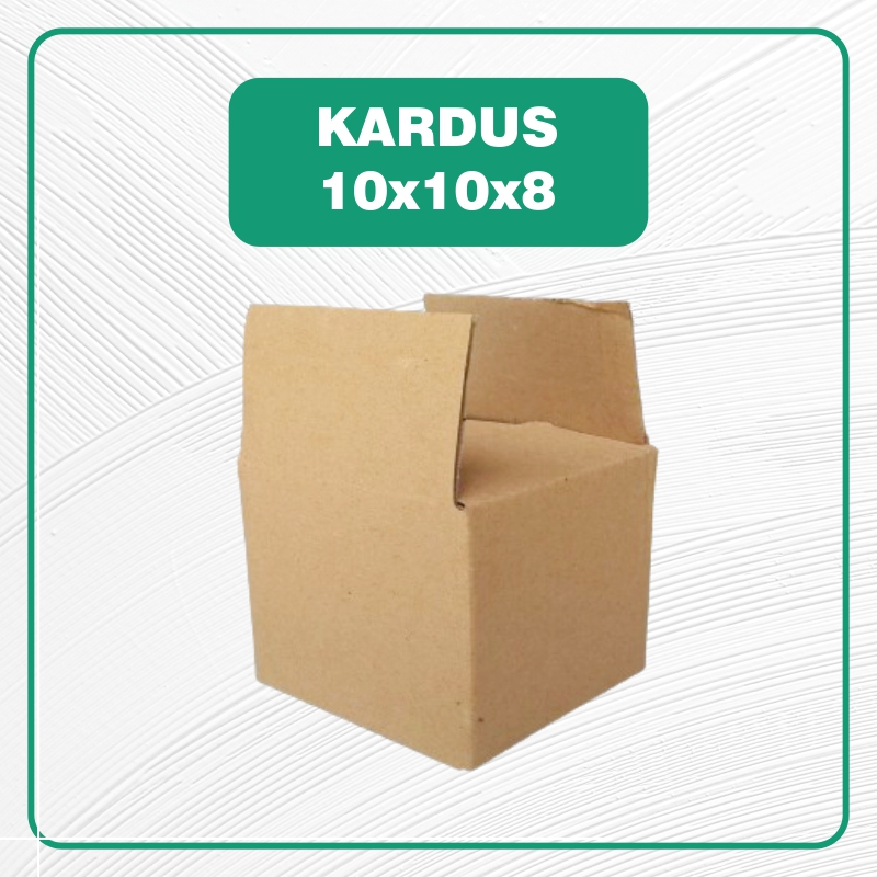 

KARDUS 10x10x8 BARU / BOX / KARTON POLOS / PACKING OLSHOP