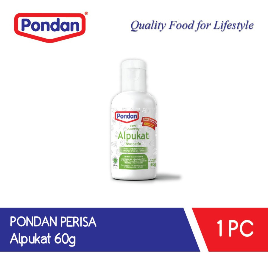 

Pondan Pasta Alpukat Avocado Food Flavouring Perisa Makanan 60ml