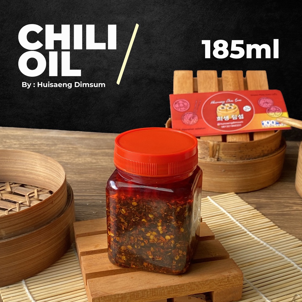 

R33ady Chili Oil Premium / Sambal Minyak / Minyak Cabai 185 ml / 185 gr [226]