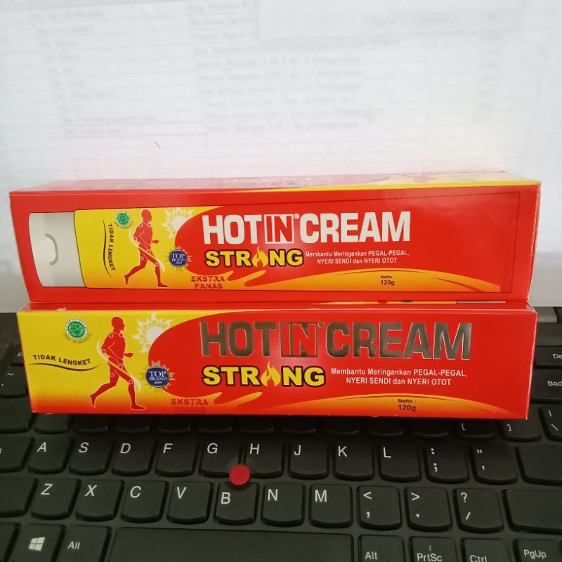 HOT IN CREAM 120GR & HOT IN CREAM STRONG 120GR