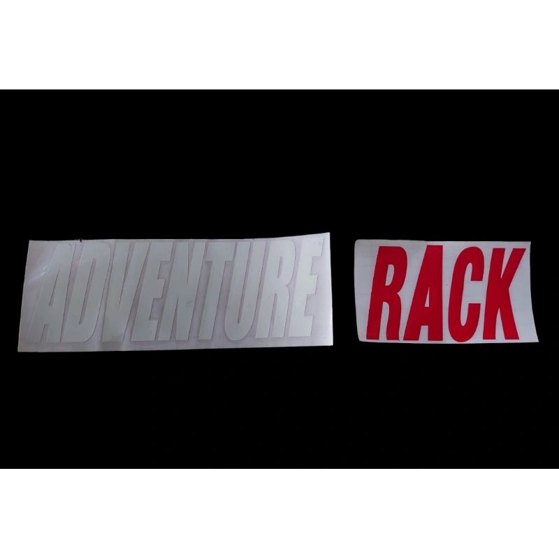 

Stiker Adventure rak