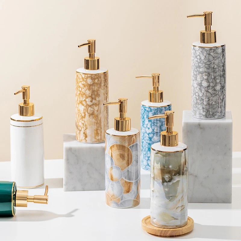 Ice Pattern Soap Dispenser