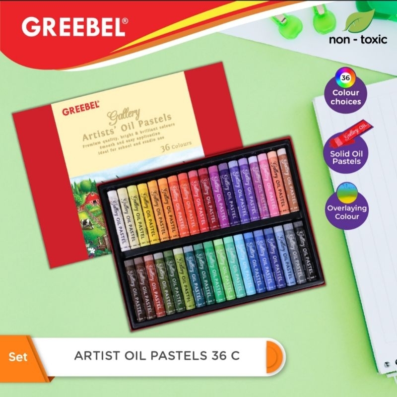 

Greebel Crayon Artist Oil Pastel 36wr