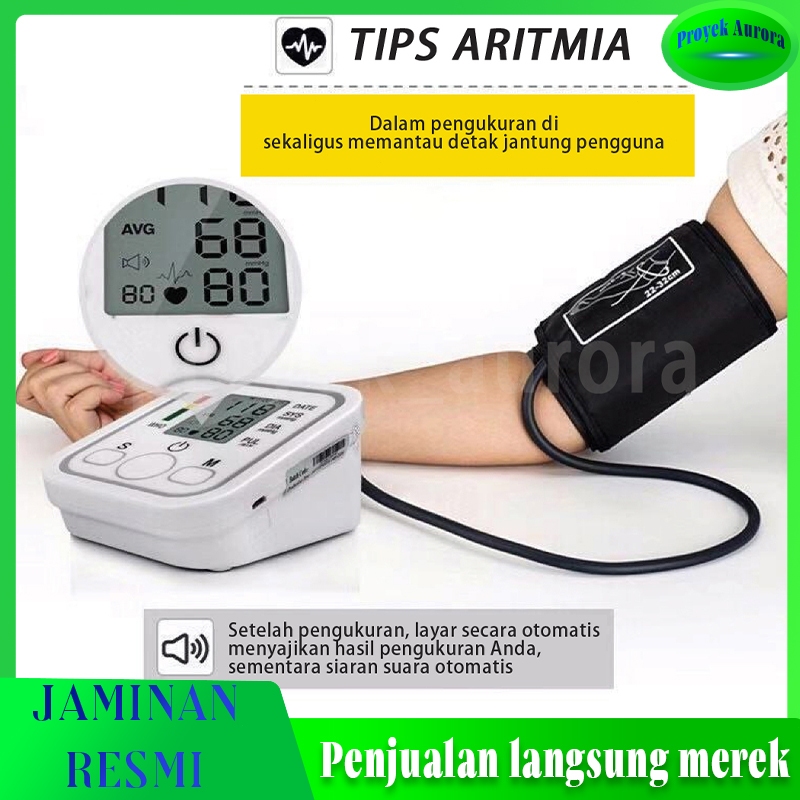 [ Flash Sale ] Home Home High -High -Precision Meteran Tekanan Darah Penuh Otomatis Smart Elektronik